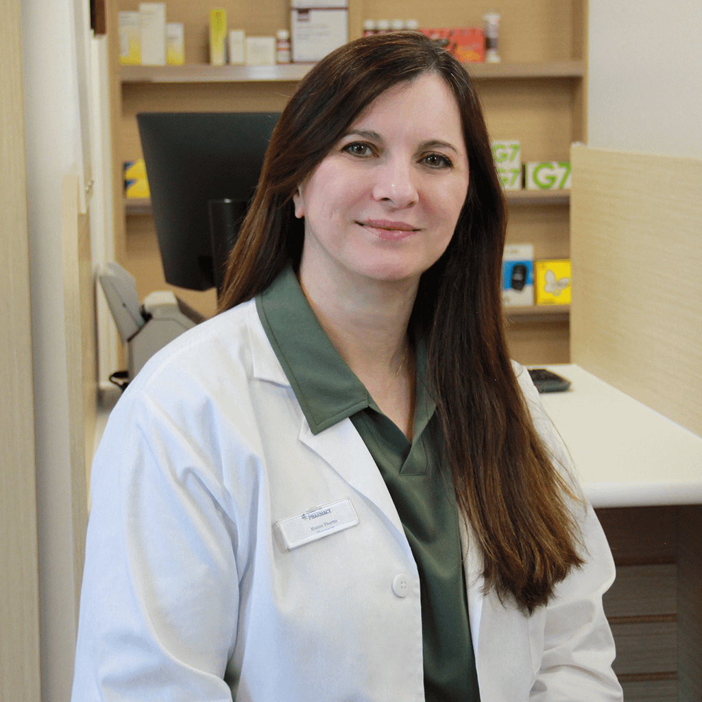 Hanan-1024×1024 Dr. Hanan Thorne, PharmD, CDE, owner and pharmacist at H&J Family Pharmacy in Langford, BC